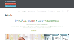 Desktop Screenshot of optimaplus.ch